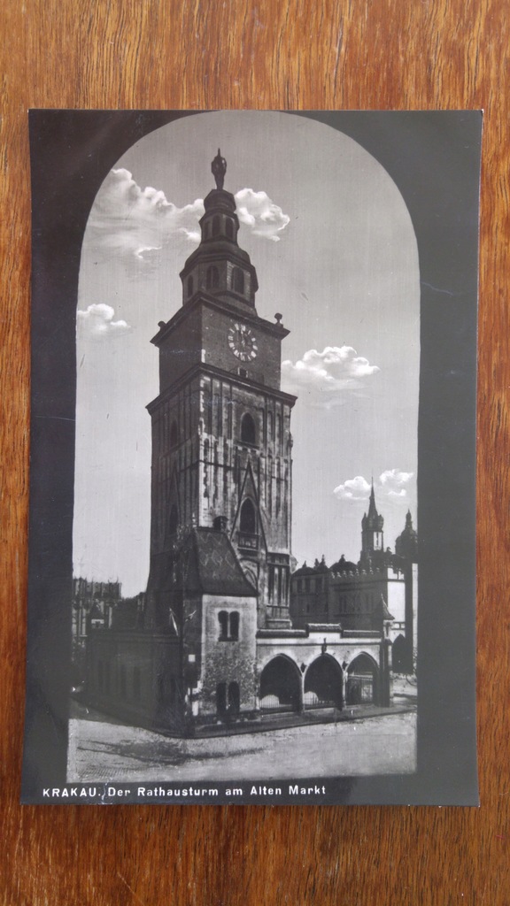 Kraków. Krakau. Der Rathausturm am Alter Markt.