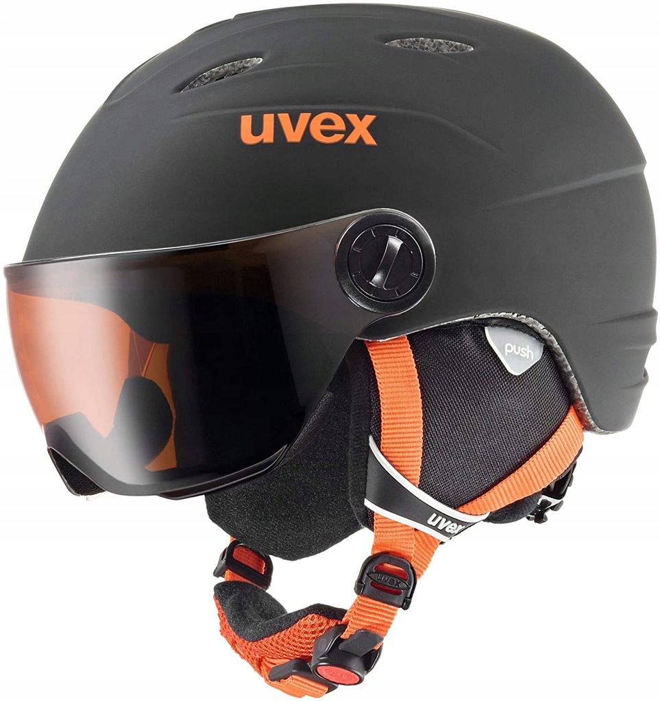 Kask narciarski uvex Unisex Junior Visor pro 54-56