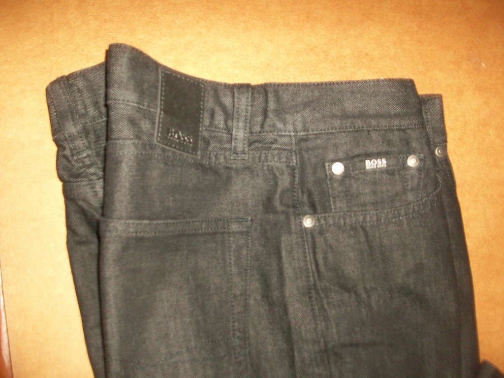 SPODNIE męskie pas 90 jeans BOSS HUGO 34/32