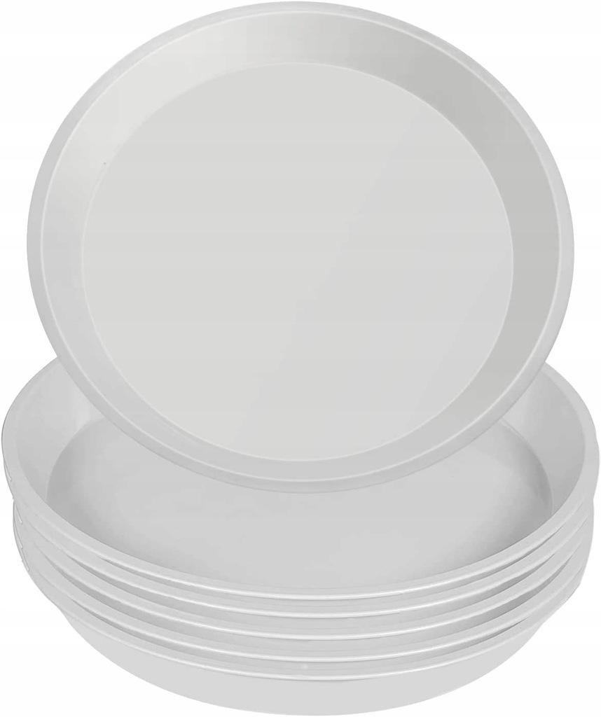 PODSTAWKI POD DONICZKI BIAŁE 30x3,5CM 10 SZTUK