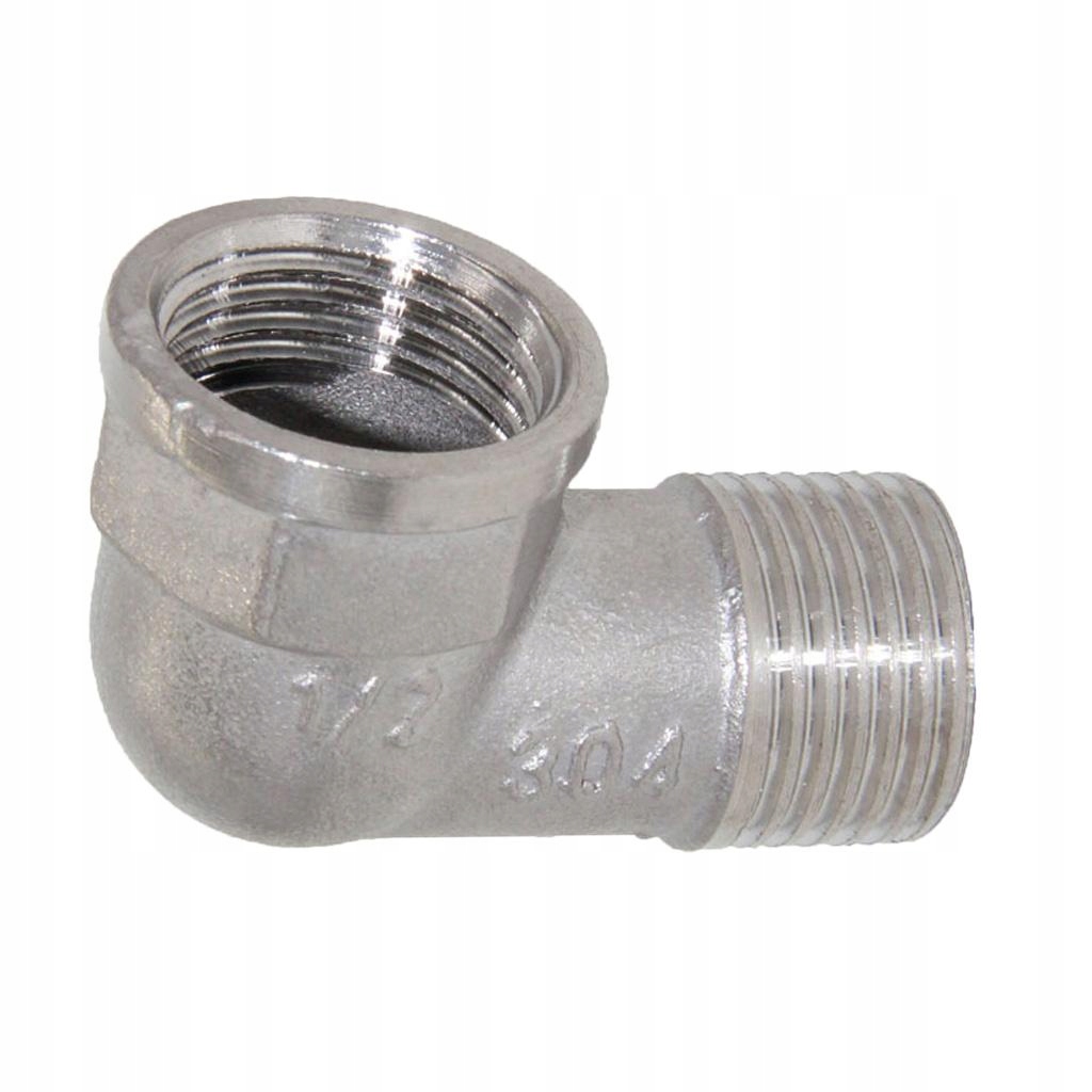 1/2 \"double End Right Angle Tube Fitting Threaded Connector