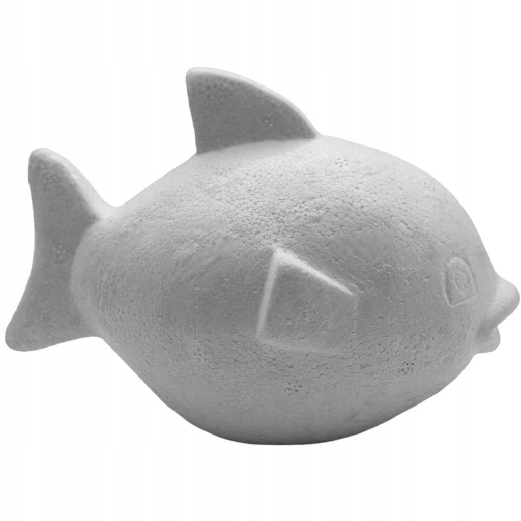 styropianowa RYBA rybka 130mm miękka STYROPIAN do ozdabiania DECOUPAGE