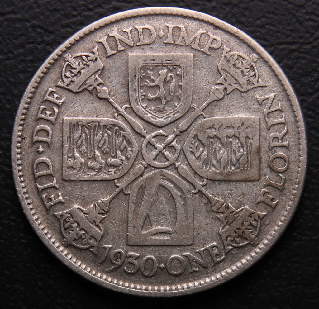 ANK GEORGE V FLOREN 2 SHILLINGS 1930