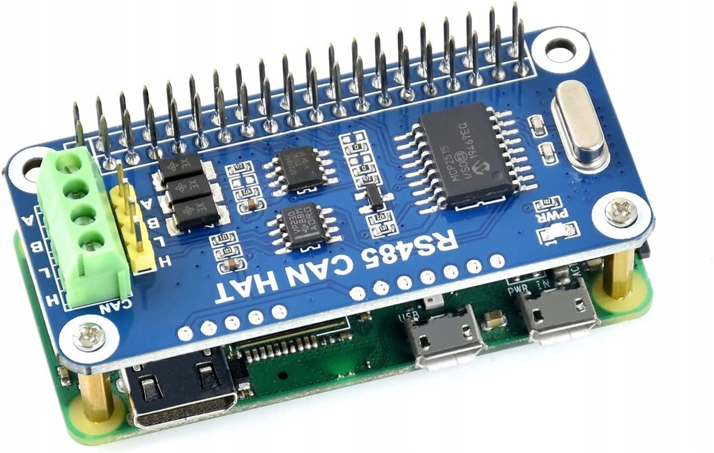 Moduł WaveShare RS485 dla Raspberry Pi MCP2515