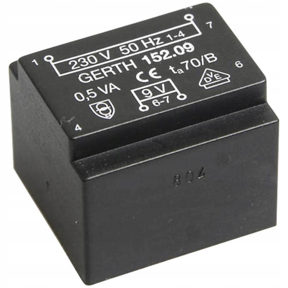 Transformator na PCB Gerth PT201501