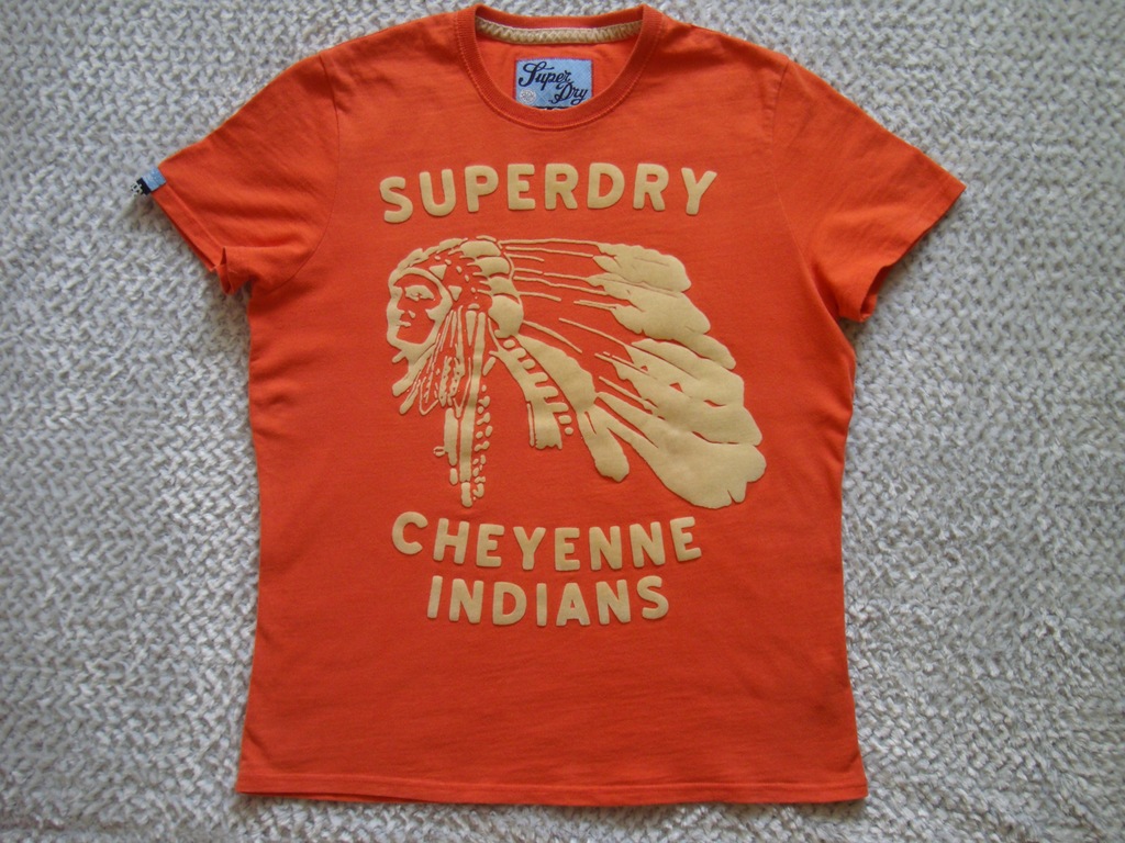 Superdry T-shirt męski roz XL styl Vintage (ideał)