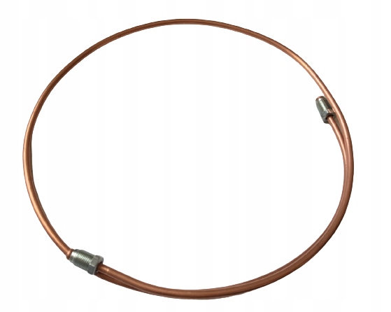 PRZEWÓD HAMULCOWY MIEDZIANY RURKA 2m +KOŃCÓWKI SF