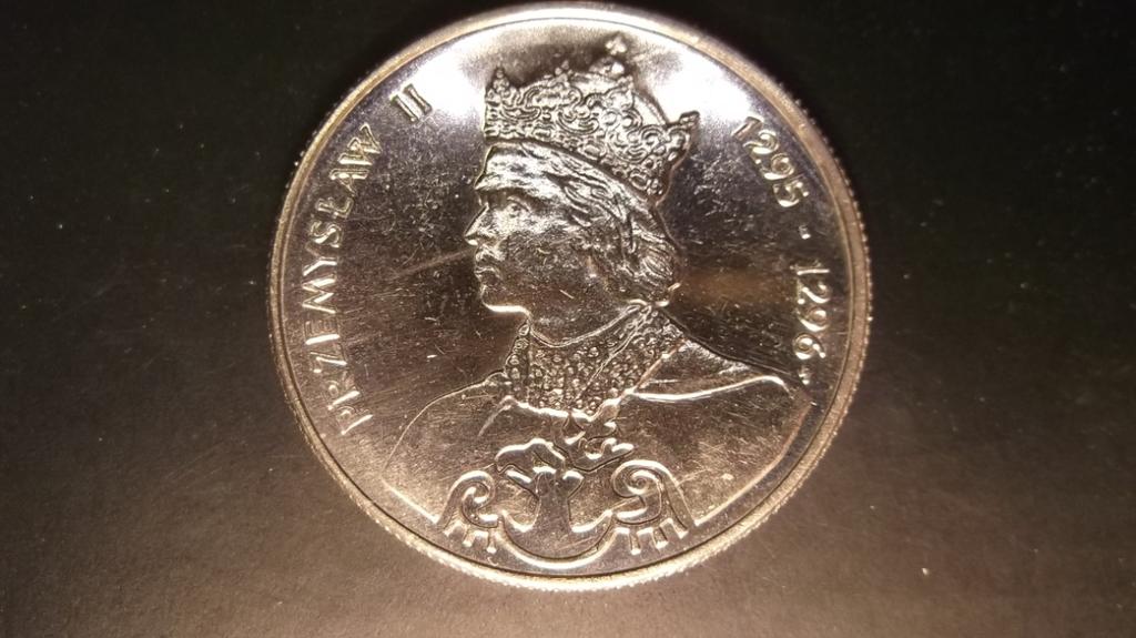 WOŚP moneta 100 zł Przemysław II 1985 r.
