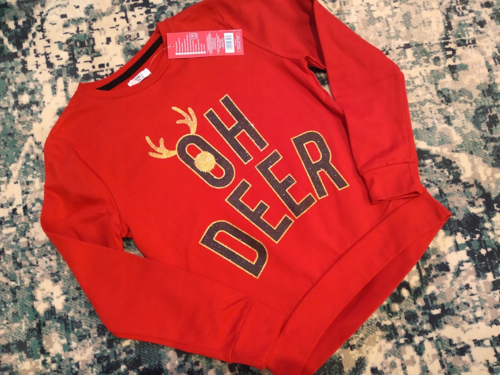 Bluza Pepco 134/140, *Oh Deer* brokat