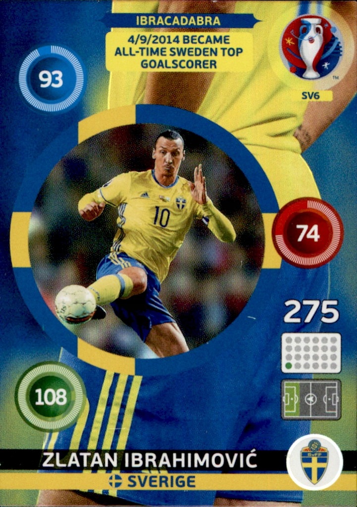 2016 Euro Nordic Ibracadabra Ibrahimovic Sv6 7139674197 Oficjalne Archiwum Allegro