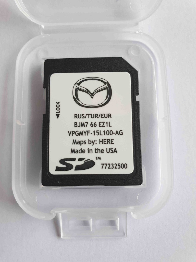 MAZDA KARTA MAPA 2019 2 3 6 CX-3 CX-5 MX - 8217997861 - oficjalne