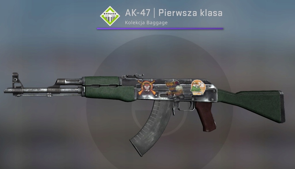 CS:GO AK-47 Pierwsza Klasa First Class 3/5 FT