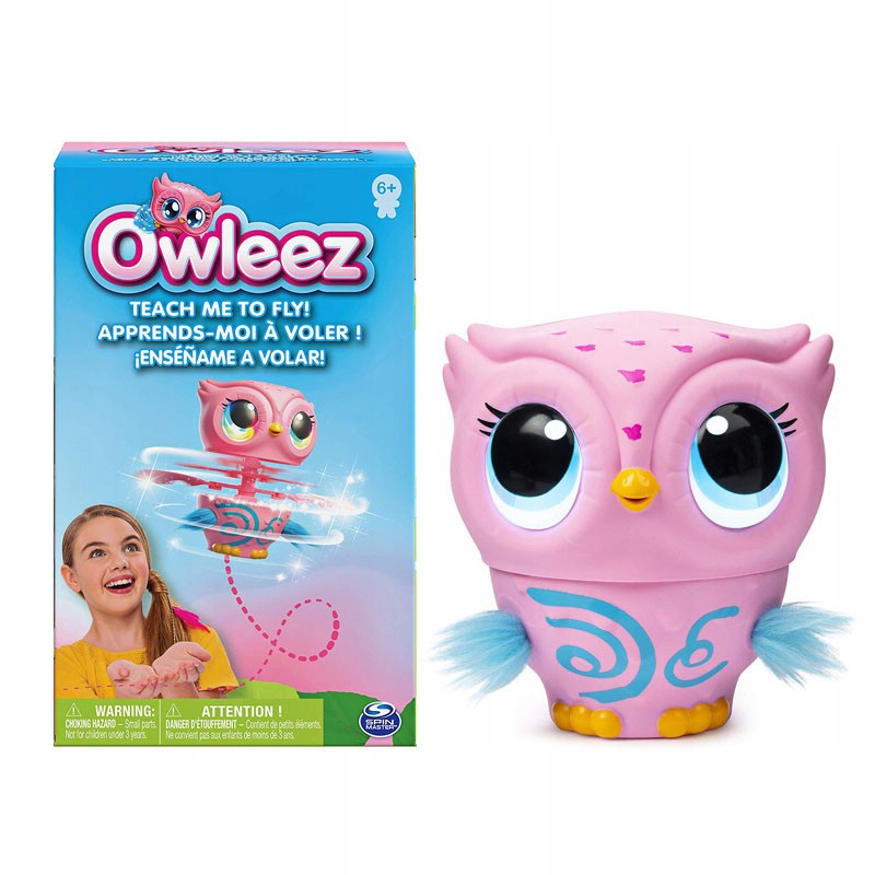 New Owleez Flying Baby Owl Interactive Toys w