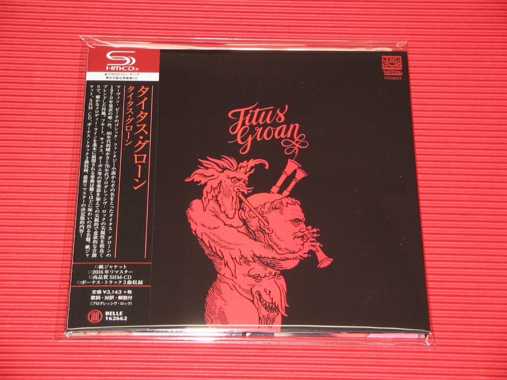 TITUS GROAN s/t`70 SHM-CD JAPAN bonusy miniLp Jethro Tull Colloseum DĘCIAKI