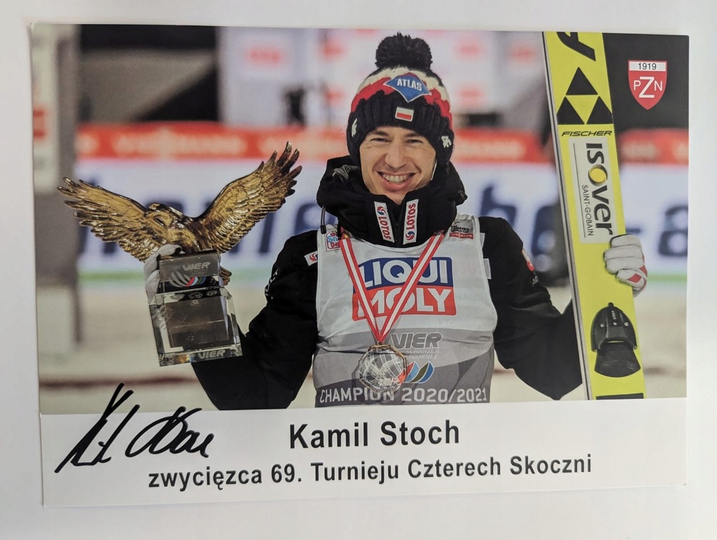 WOŚP - Pamiątkowe zdjęcie z autografem Kamila Stocha