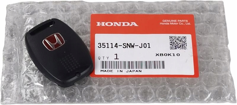 OE HONDA OBUDOWA KLUCZYKA CZERWONE H CIVIC VIII
