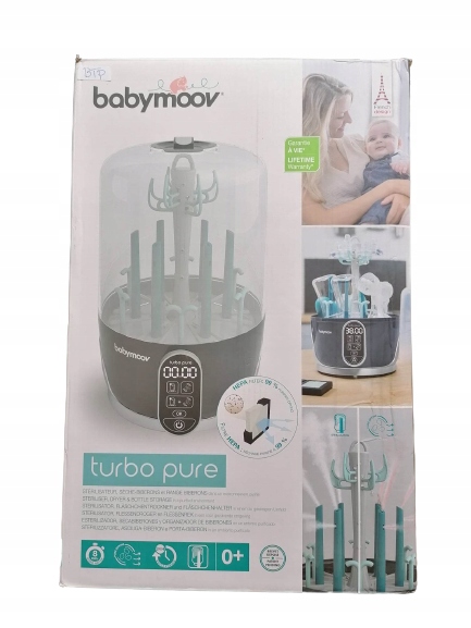 BABYMOOV Turbo Pure 2w1 STERYLIZATOR, SUSZARKA 2