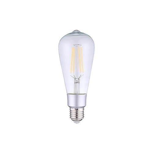 ŻARÓWKA LED VINTAGE SHELLY ST 64 CIEPŁA BIEL E27