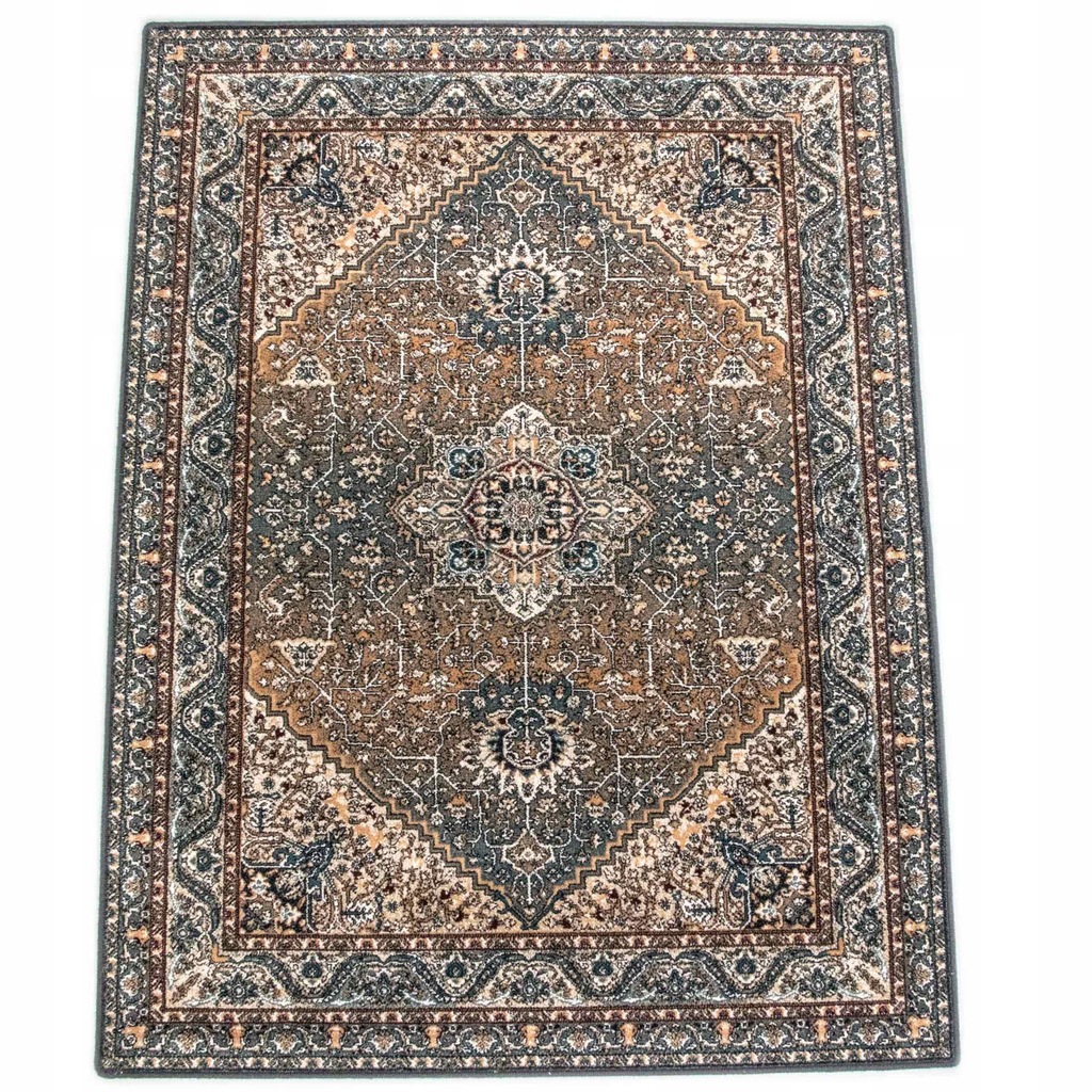 Ciepły Dywan Agnella Isfahan Aretuza Szmaragd 2x3m