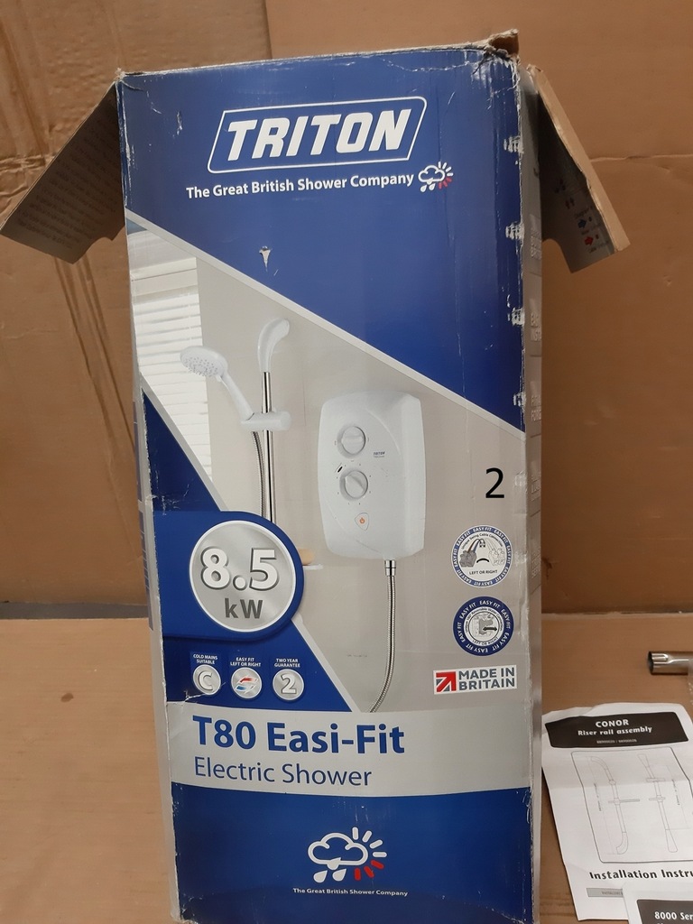 Podgrzewacz wody TRITON T80 EasiFit 8,5kW NOWY 7774802041