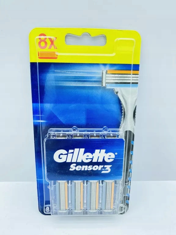 GILLETTE SENCOR 3 OSTRZA 8 SZTUK