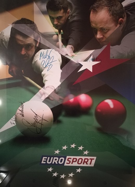 Plakat Shaun Murphy z autografem