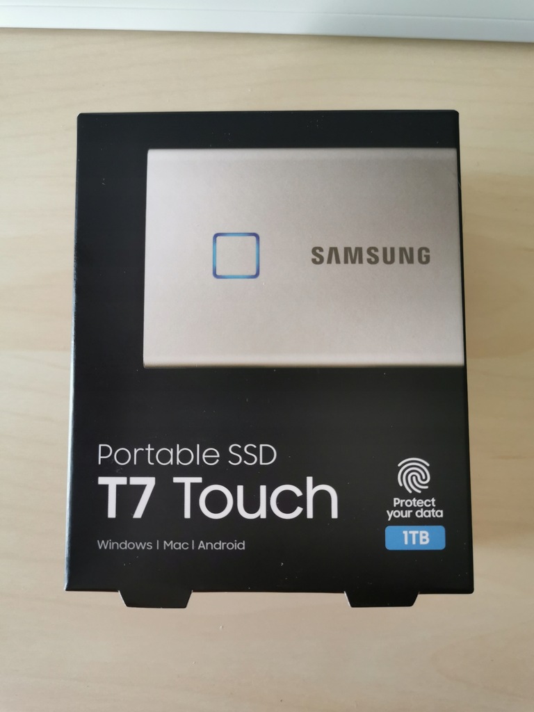 Dysk SSD zewnętrzny Samsung T7 Touch 1TB srebrny - 12627524050 ...