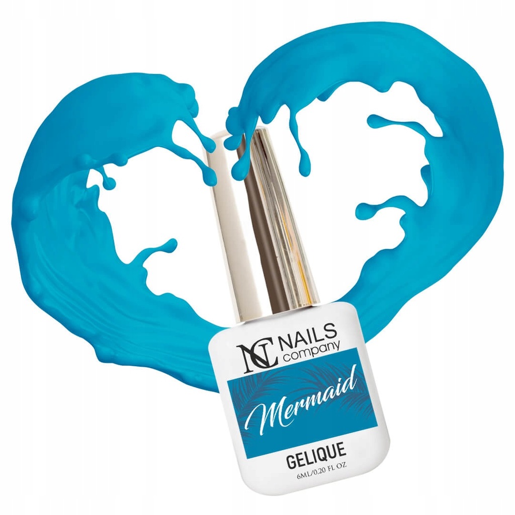 Nails Company Lakier Hybrydowy 6 ml - Mermaid