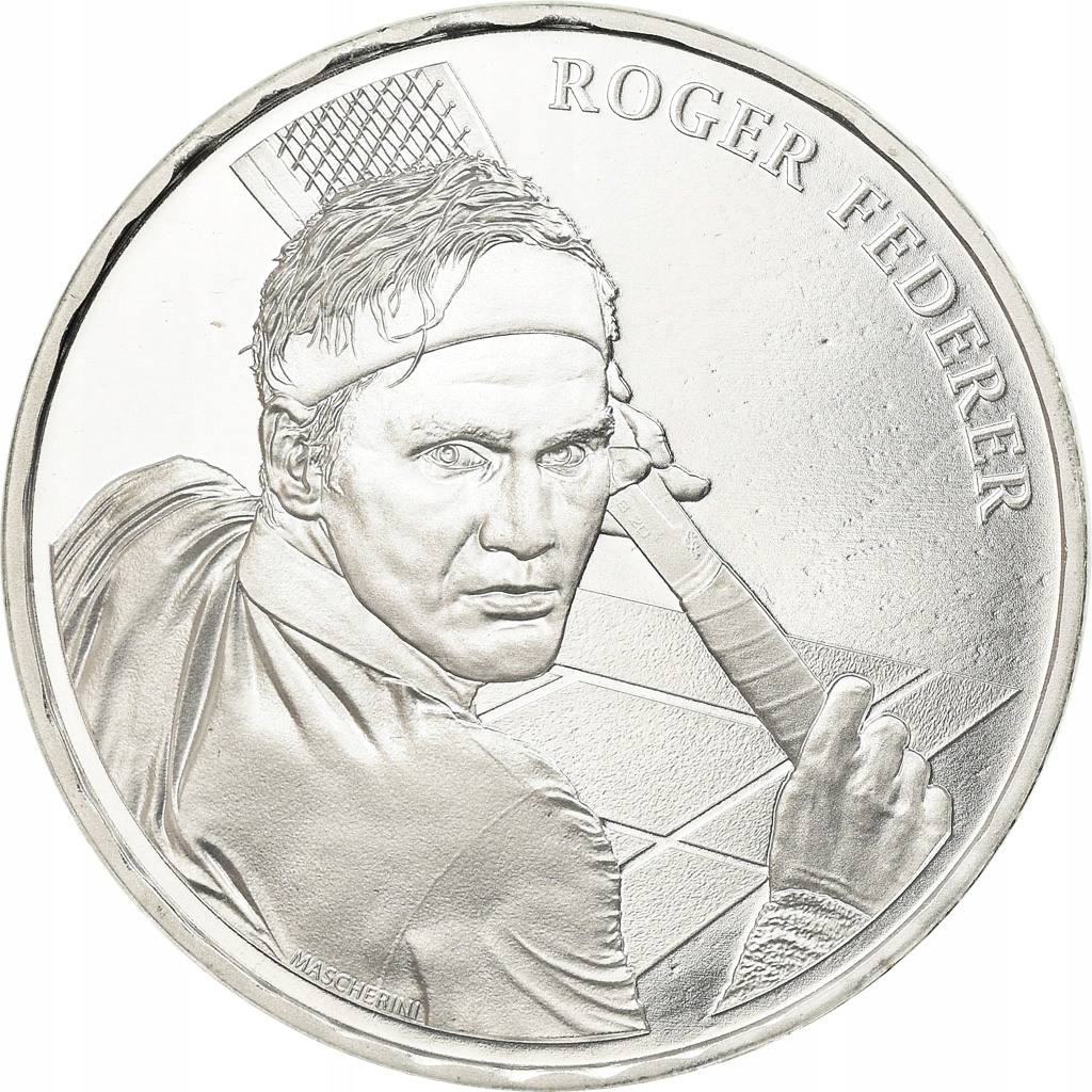 Moneta, Szwajcaria, Roger Federer, 20 Francs, 2020