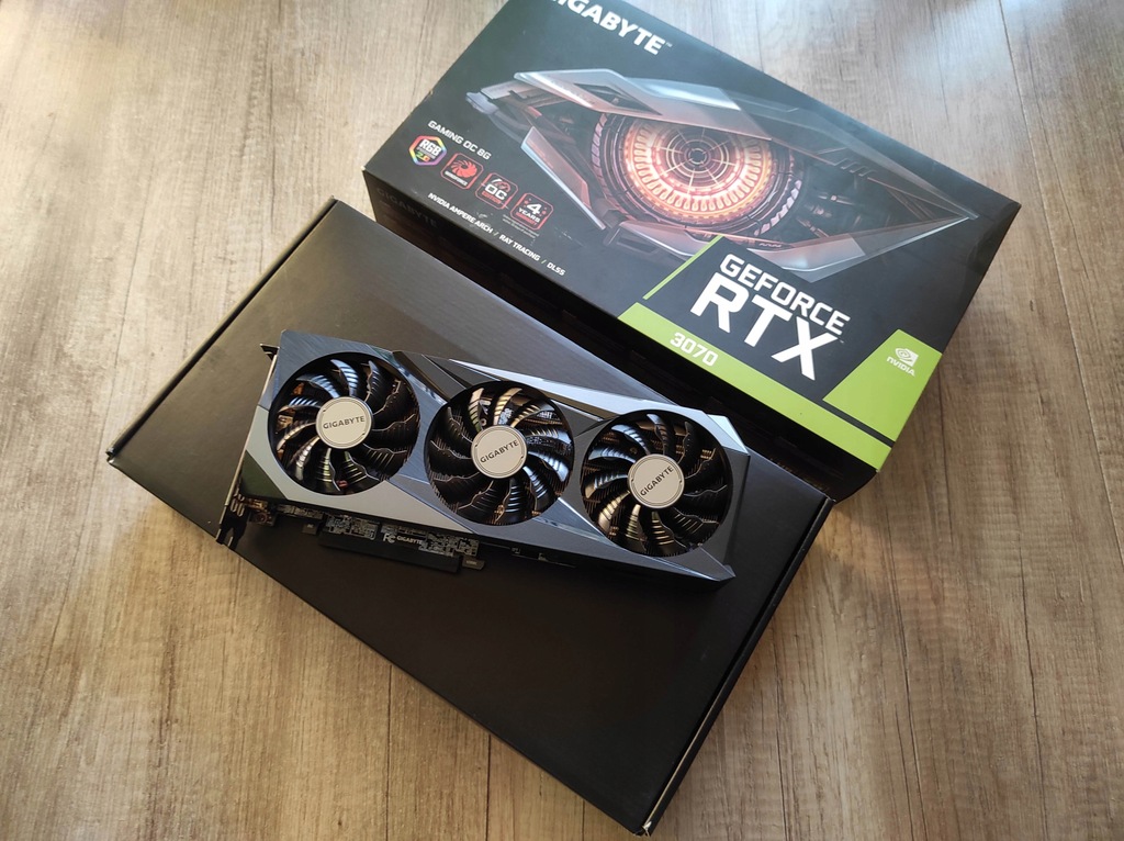 Karta Gigabyte GeForce RTX 3070 Gaming OC 8 GB