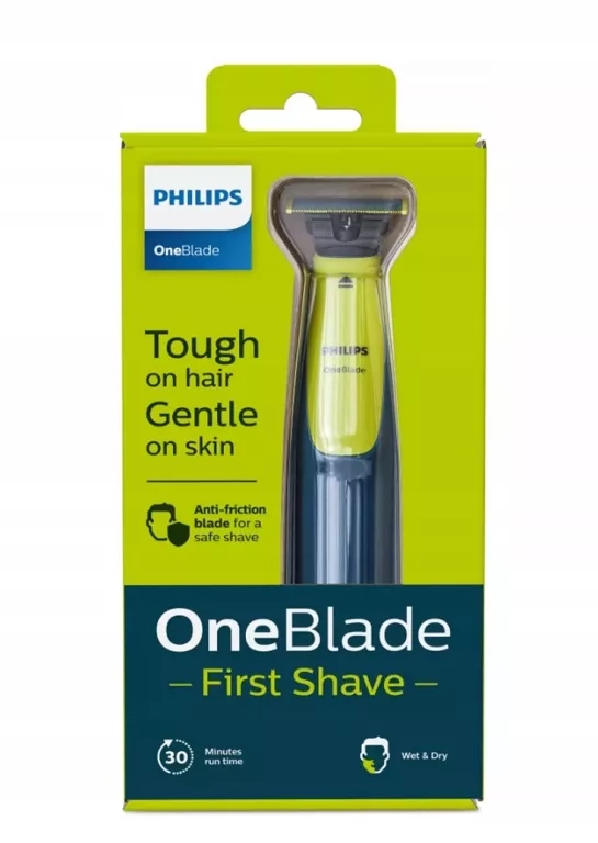 GOLARKA PHILIPS ONEBLADE FIRST SHAVE