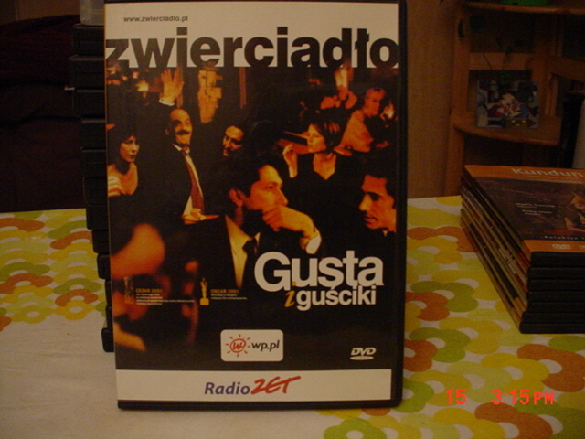 FILM NA DVD Z GAZETY " GUSTA I GUŚCIKI" - NOWY.