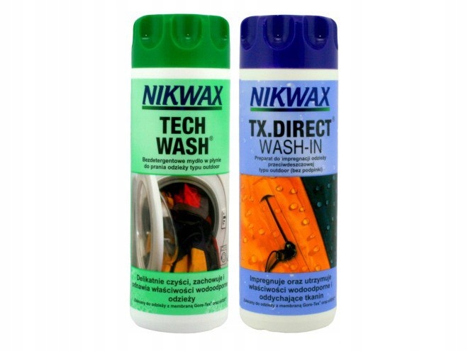 ZZestaw pielęgnacyjny Nikwax Tech Wash + TX.Direct