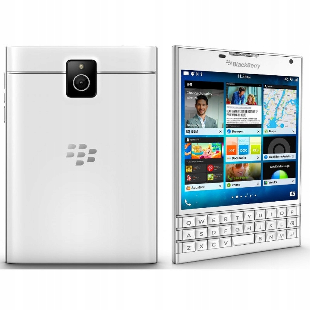 BlackBerry Passport 3 GB / 32 GB WHITE IDEALNY