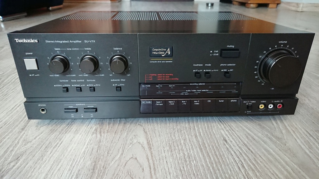 Wzmacniacz TECHNICS SU-V7X