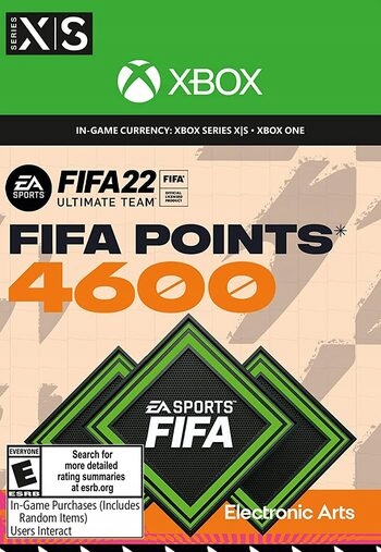 FIFA 22 - 4600 FUT Points Xbox Live Klucz
