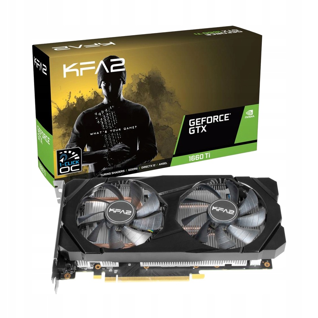 Купить ВЫХОД KFA2 GeForce GTX 1660 Ti 1 Click OC Card: отзывы, фото и ...