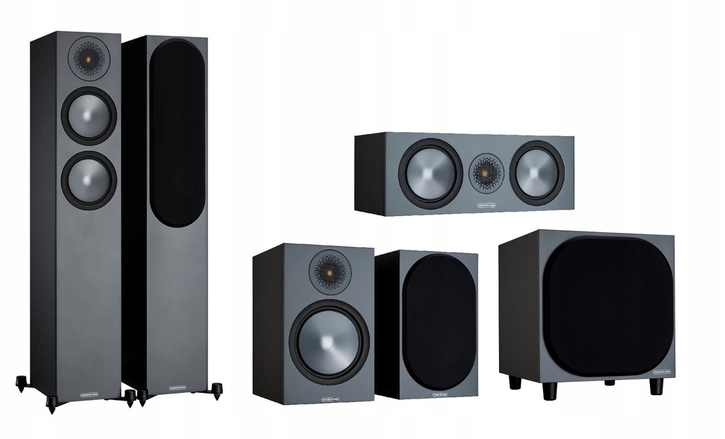 Monitor Audio Bronze 6G 200 C150 50 system 5.1