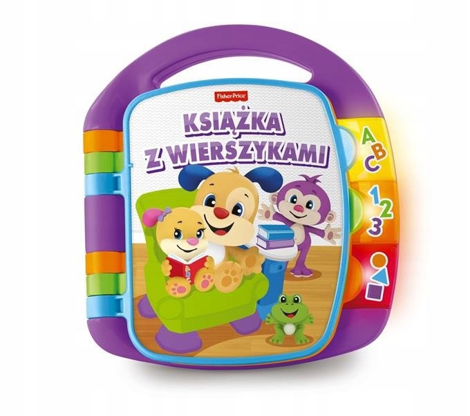 9 FISHER PRICE FRC70 KSIĄŻECZKA Z WIERSZYKAMI