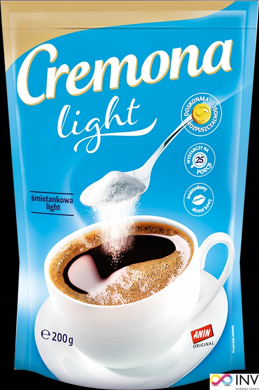 Śmietanka do kawy CREMONA LIGHT w proszku 200g