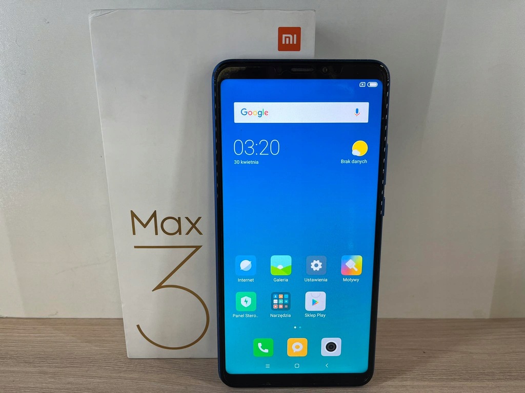 Smartfon Xiaomi Mi Max 3 | 6GB / 128GB | NIEBIESKI