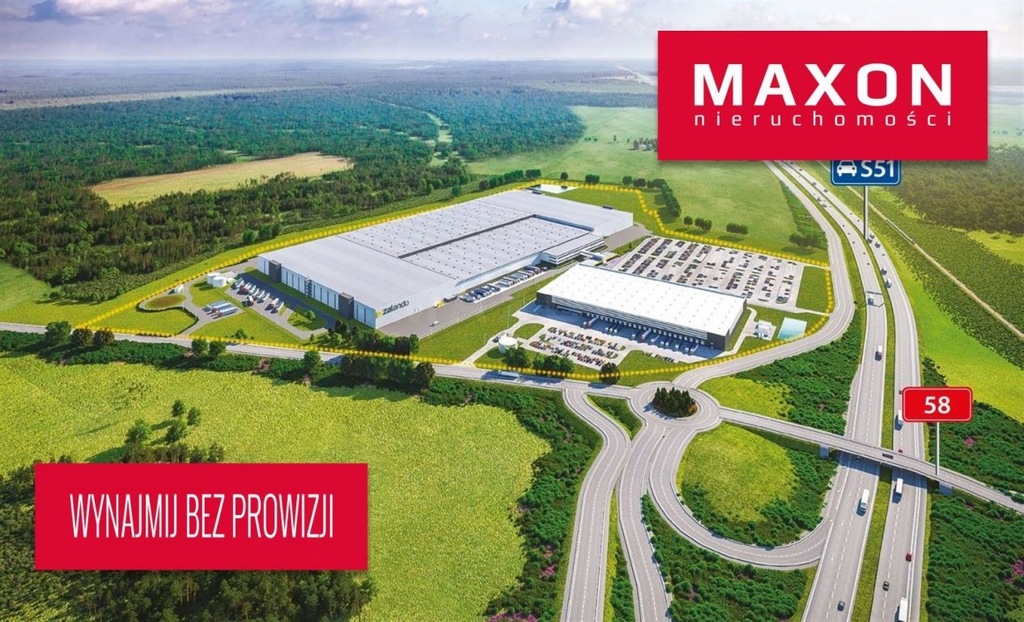 magazyn Olsztynek, olsztyński, 9850,00 m²