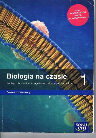 Biologia na czasie 1 Podręcznik ZR