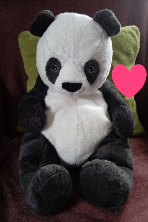 Pluszowa Panda IKEA średnia 30 cm