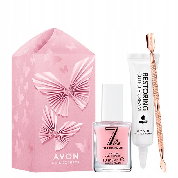 AVON Zestaw do pielęgnacji paznokci 3szt w podełku