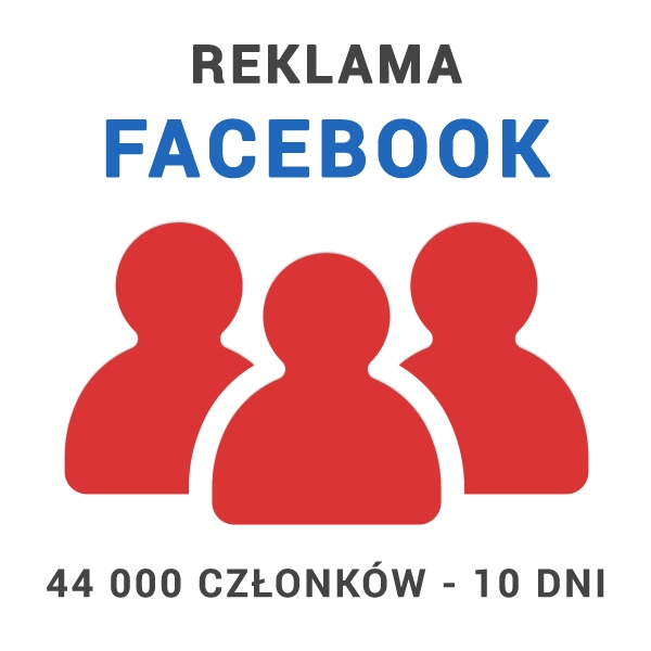 Reklama grupa Facebook - 44 tyś. członków - 10 dni