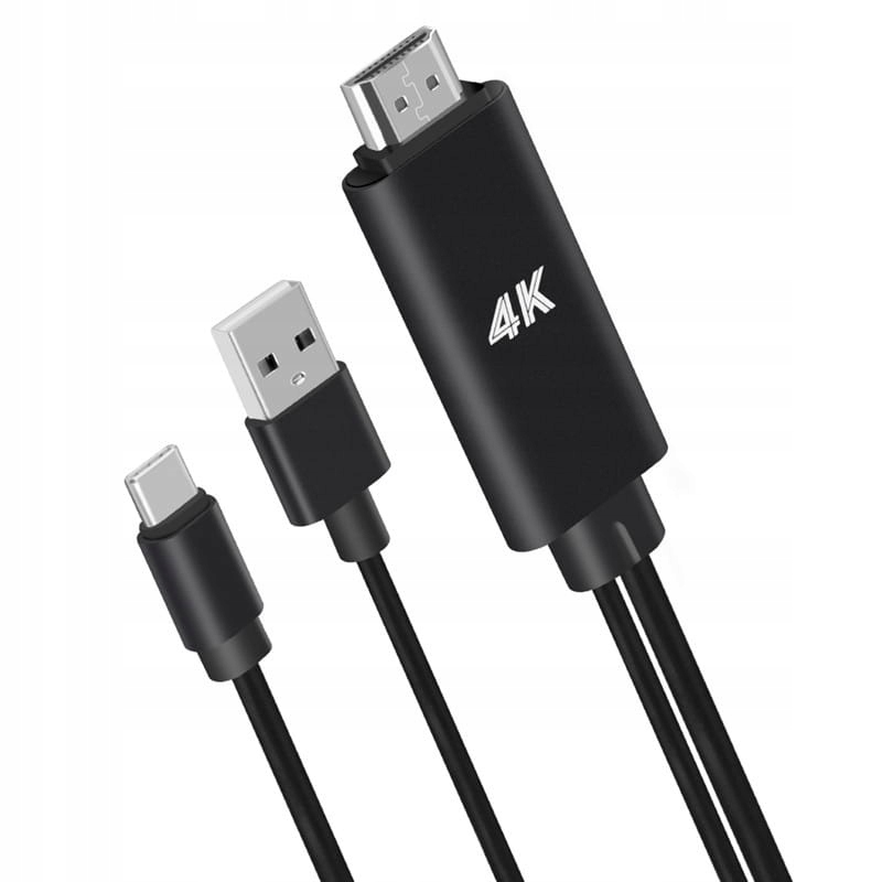 Купить Видеокабель USB Type-C — HDMI 4K для смартфона, ноутбука: отзывы, фото, характеристики в интерне-магазине Aredi.ru