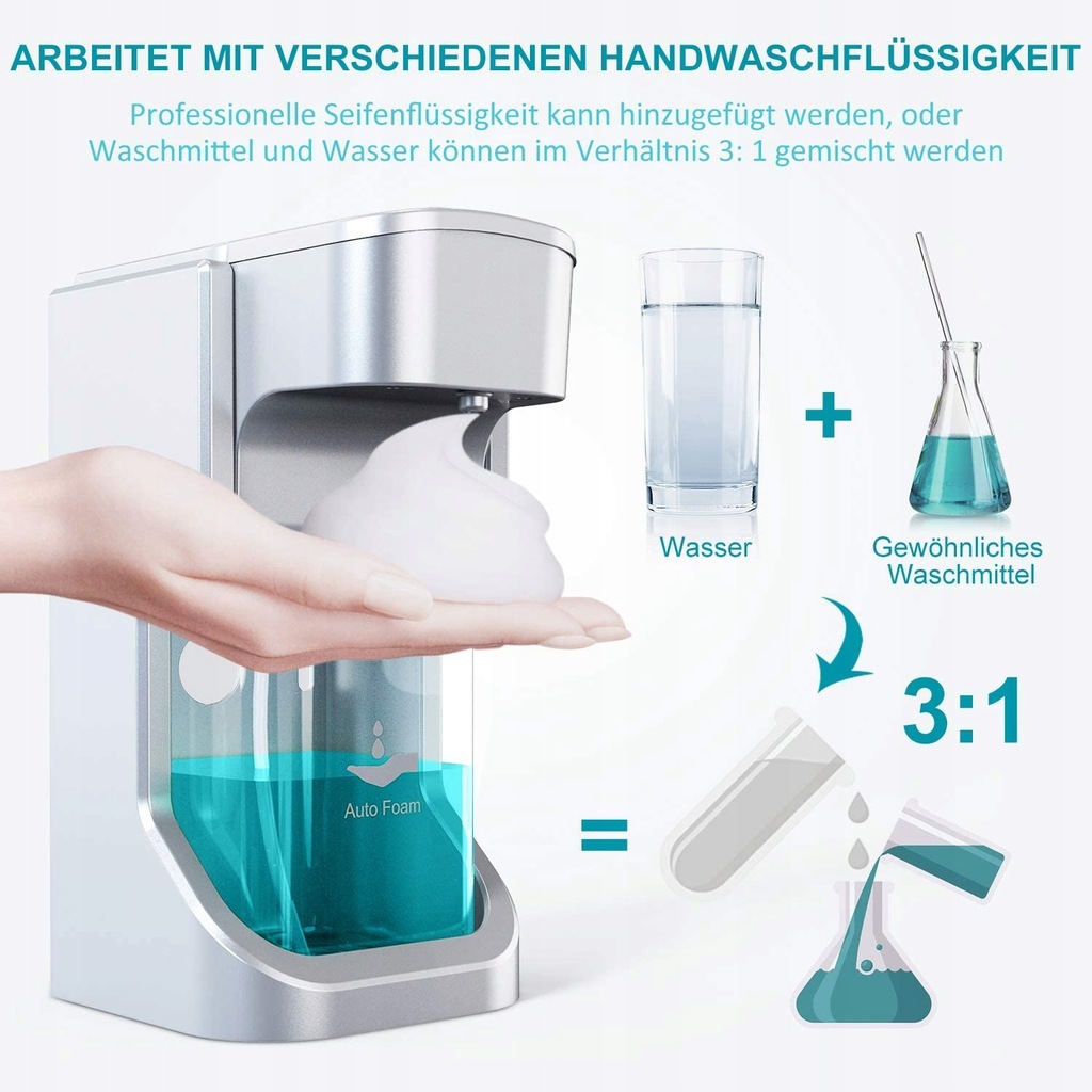 Automatyczny dozownik mydła LUBEX 500 ml