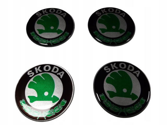 NAKLEJKI ZNACZKI EMBLEMATY SKODA 6 CM 60 MM