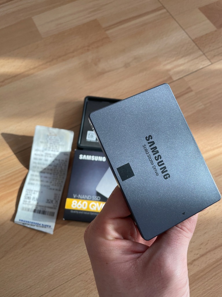 Dysk SSD Samsung 860 QVO 1000 GB SATA III 2,5